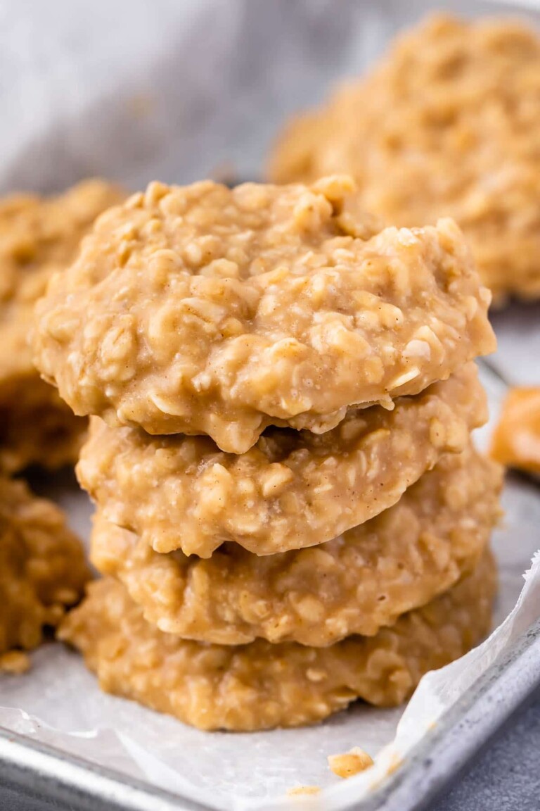 Peanut Butter No Bake Cookies 