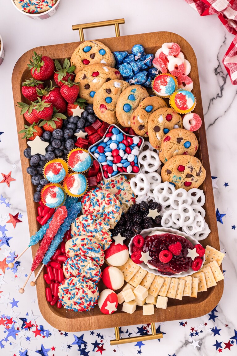 4th of July Dessert Board - Crazy for Crust