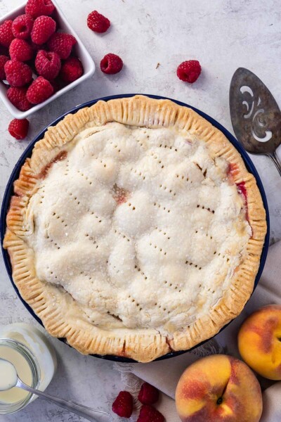 How to make a Double Crust Pie Recipe - Crazy for Crust