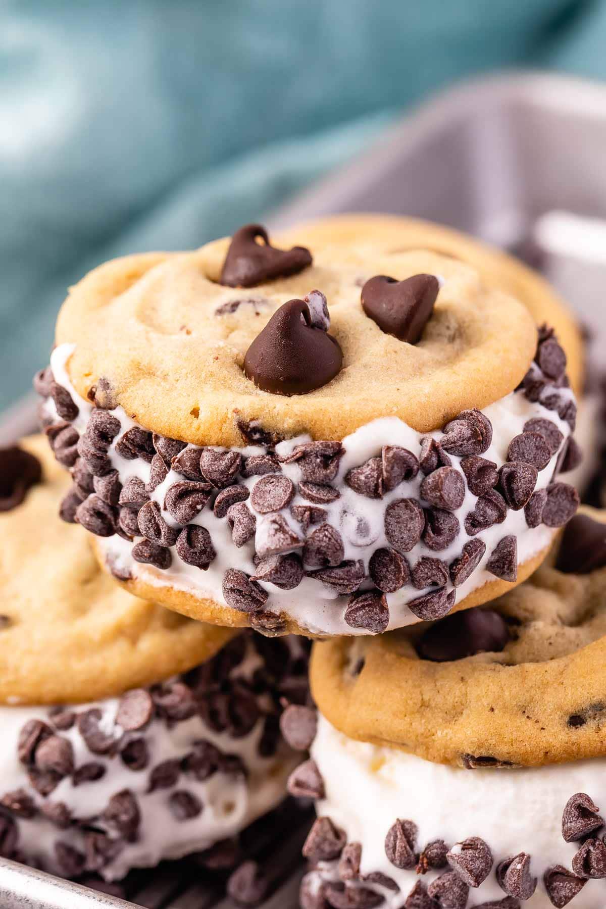 Cookie Ice Cream Sandwiches (Like A Chipwich!) - Sally's Baking