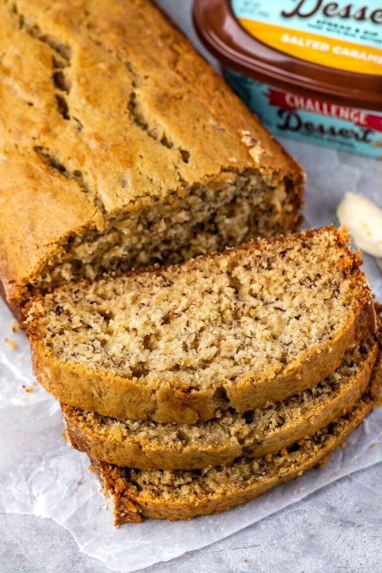 Caramelized Banana Bread - Crazy For Crust