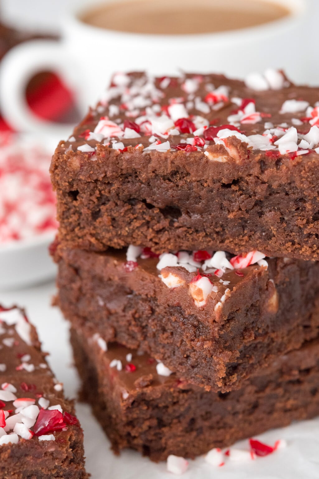 Thick And Fudgy Peppermint Brownies Crazy For Crust