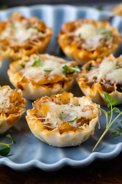 Onion Tarts - Crazy for Crust