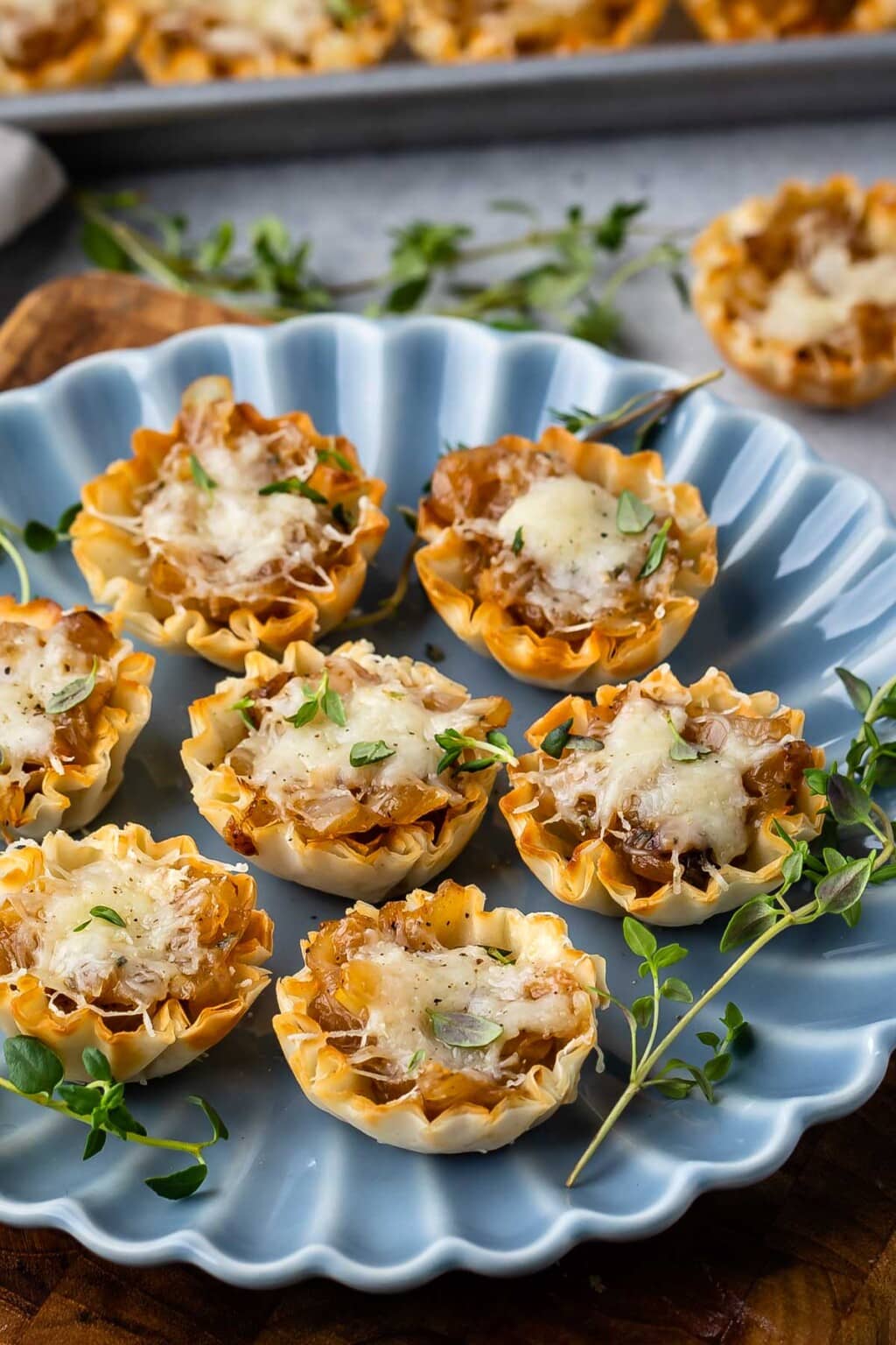 Onion Tarts - Crazy for Crust