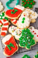 BEST EVER Cut Out Sugar Cookie Recipe - Crazy for Crust