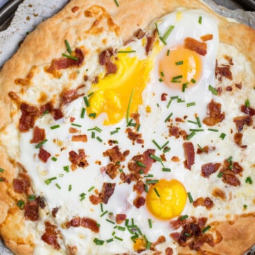 Homemade Breakfast Pizza - Crazy for Crust