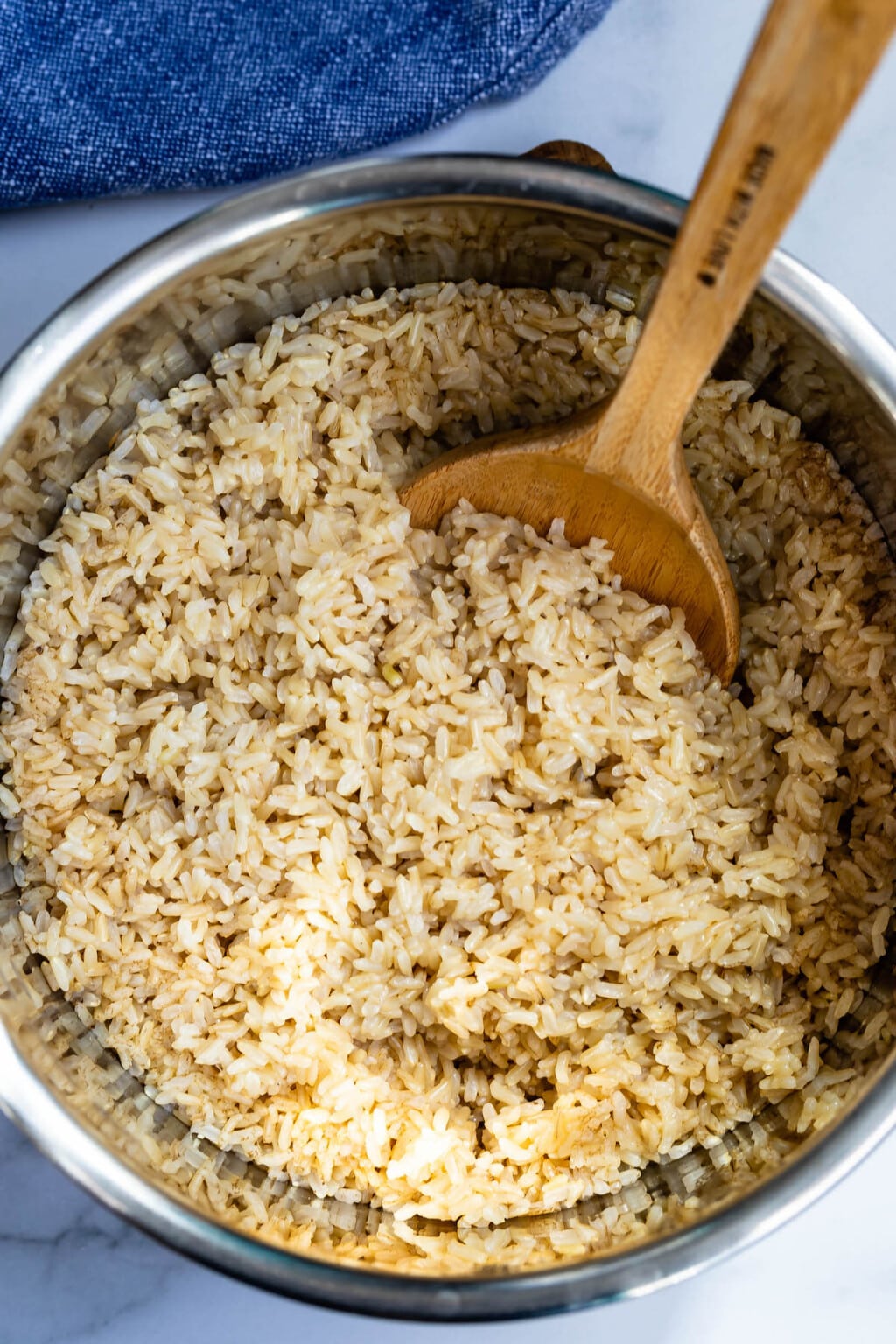 Instant Pot Brown Rice - Crazy for Crust