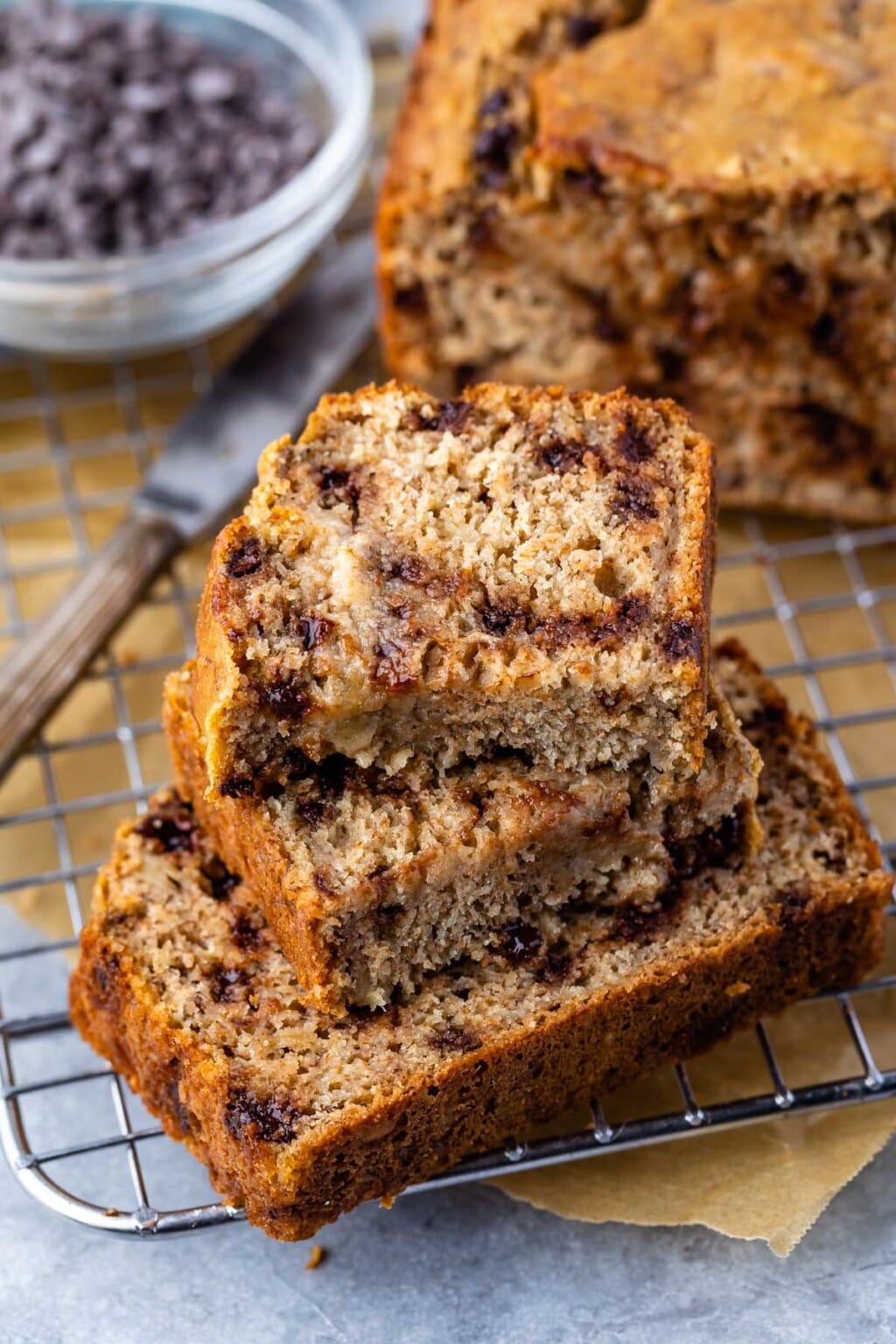 Healthier Banana Bread - Crazy for Crust