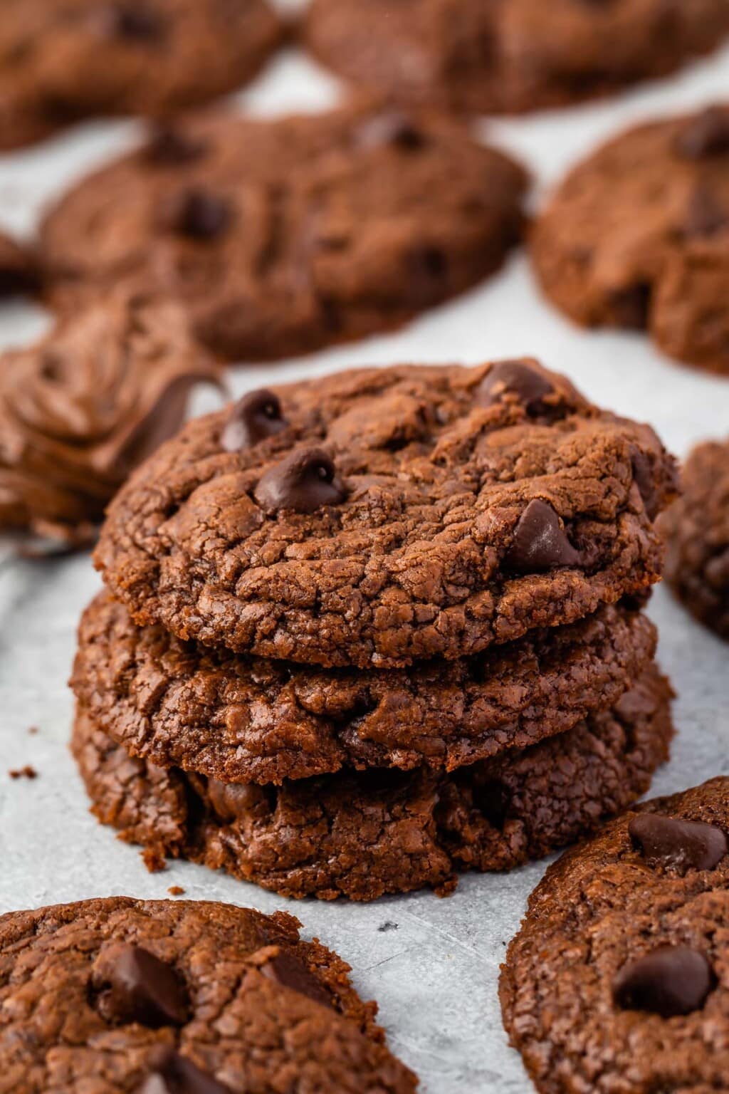 5 ingredient Nutella Cookies - Crazy for Crust