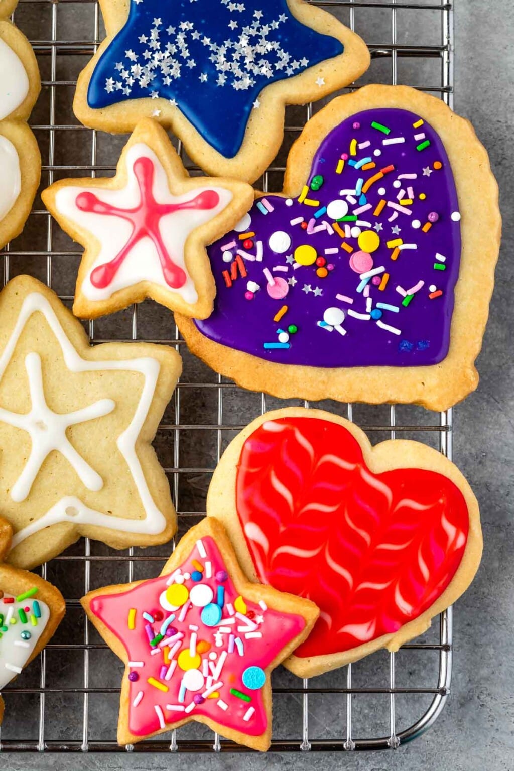 Sugar Cookie Icing that hardens Crazy for Crust