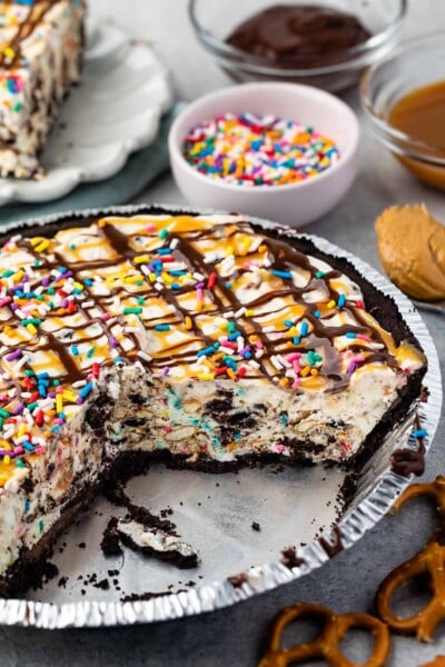 Seven Layer Ice Cream Pie - Crazy for Crust