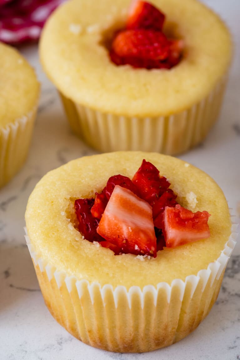 Strawberry Shortcake Cupcakes Crazy For Crust