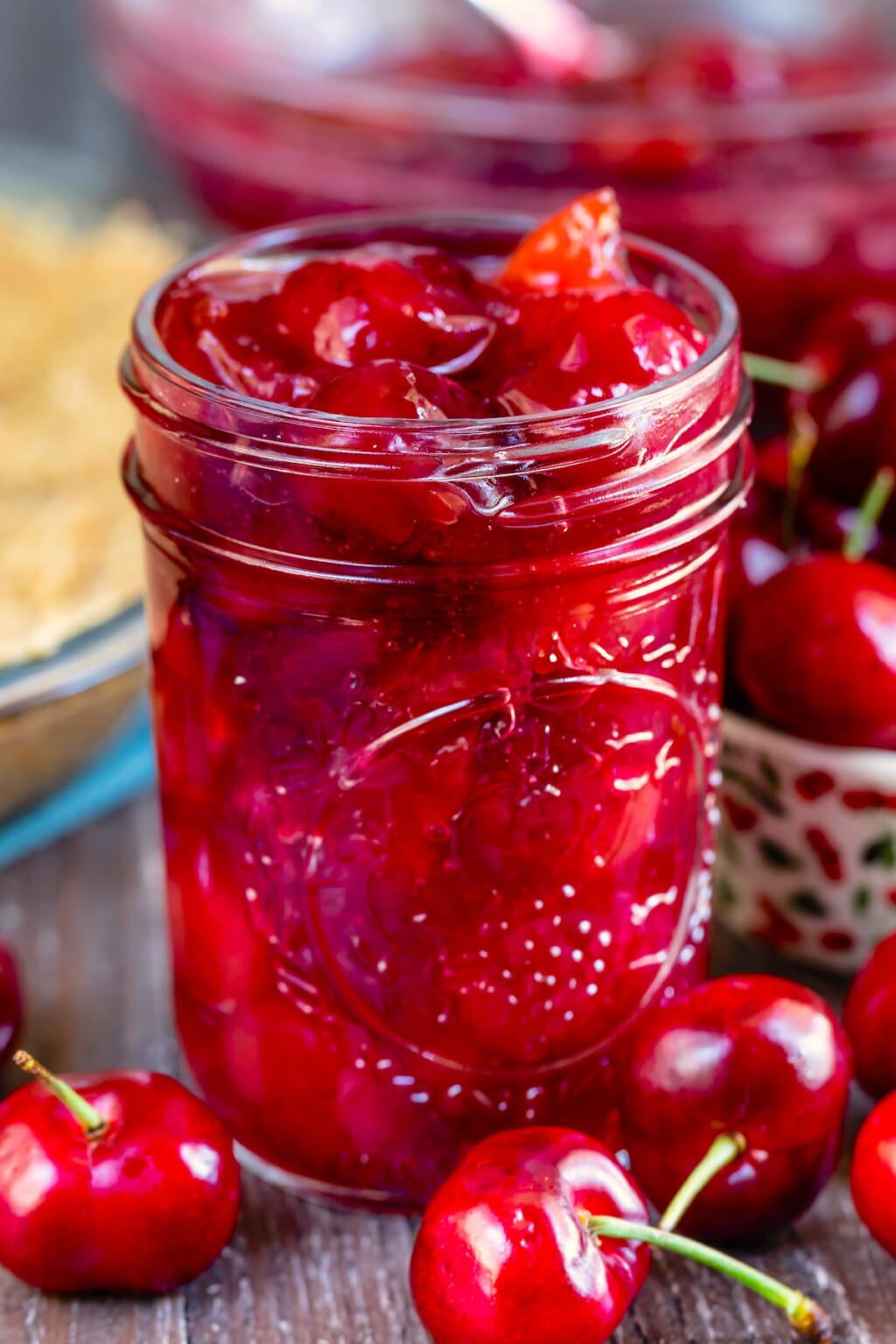 Cherry Pie Filling Recipe (Fresh or Frozen) - Crazy for Crust