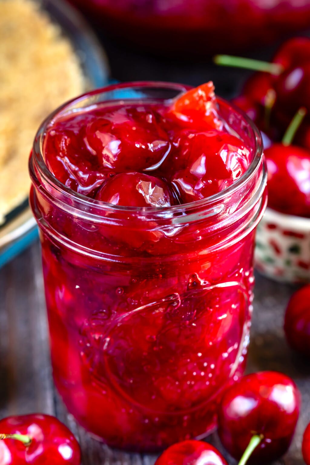 Cherry Pie Filling Recipe (Fresh or Frozen) - Crazy for Crust