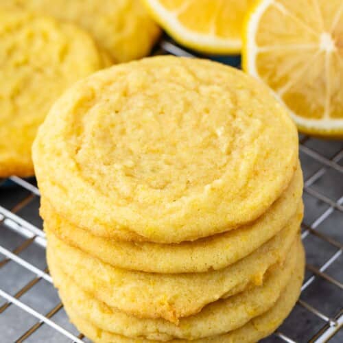 Lemon Cream Pudding Cookies - Crazy for Crust