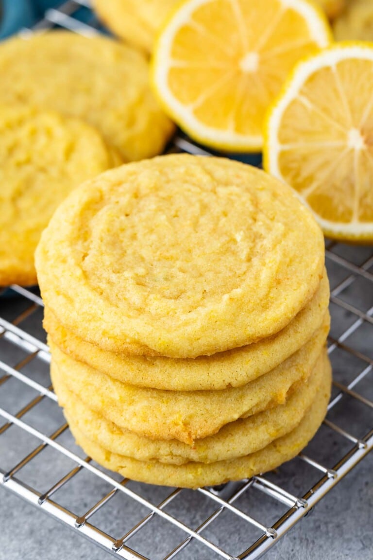 Lemon Cream Pudding Cookies - Crazy for Crust