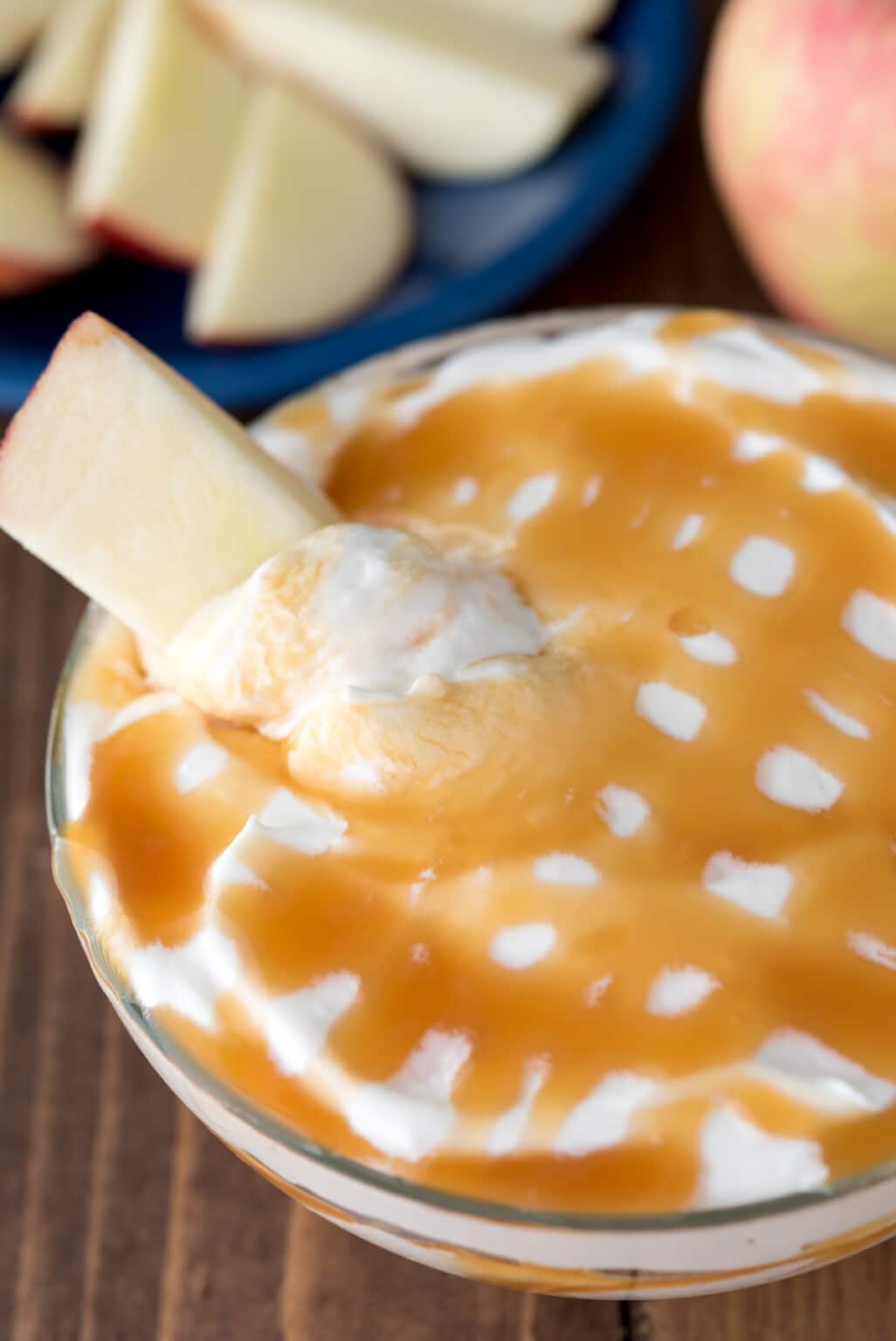 Caramel Cheesecake Dip - Crazy for Crust