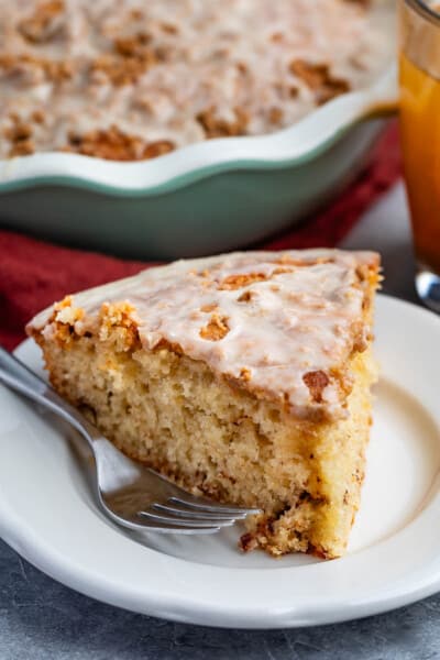 Apple Cider Coffee Cake - Crazy for Crust