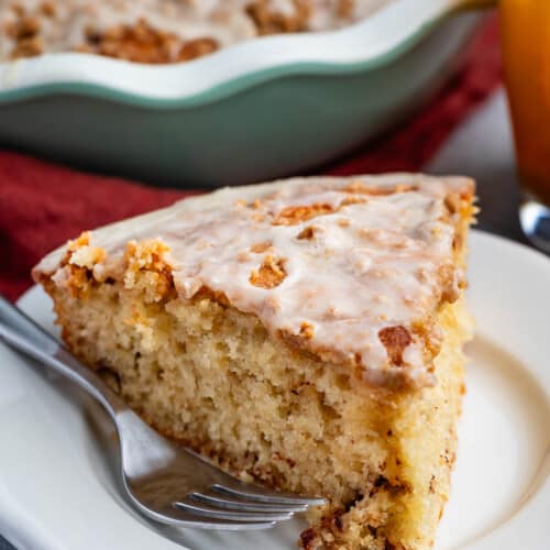 Apple Cider Coffee Cake - Crazy for Crust