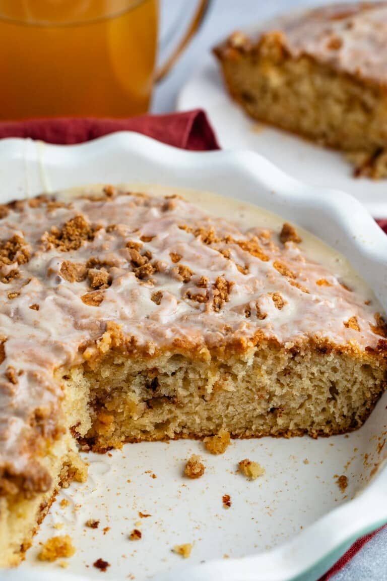 Apple Cider Coffee Cake - Crazy for Crust