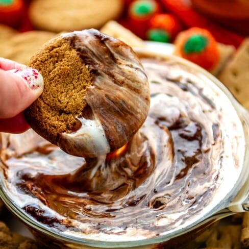 Pumpkin S'mores Dip - Crazy for Crust