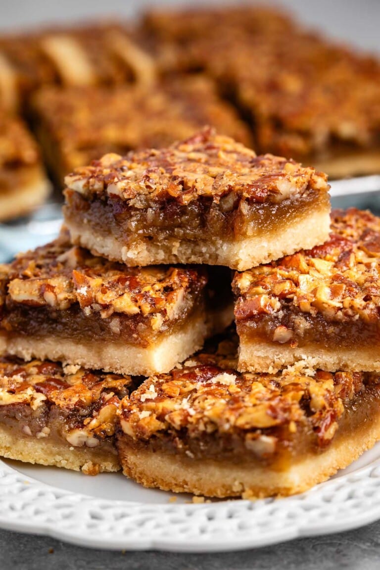 Epic Pecan Pie Bars - Crazy For Crust