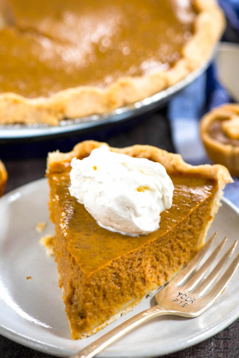 Mom's Classic Homemade Pumpkin Pie Recipe - Crazy for Crust