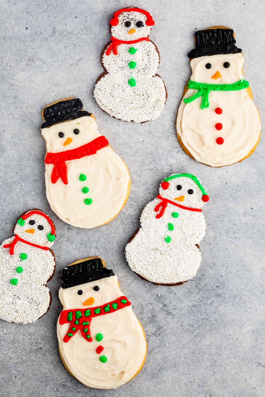 Snowman Cookies - Crazy for Crust