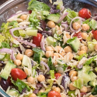 Greek Pasta Salad - Crazy for Crust