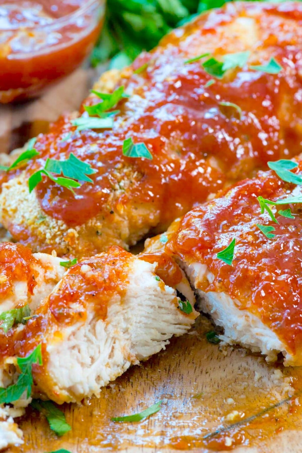 Easy Oven Baked BBQ Chicken - Crazy for Crust