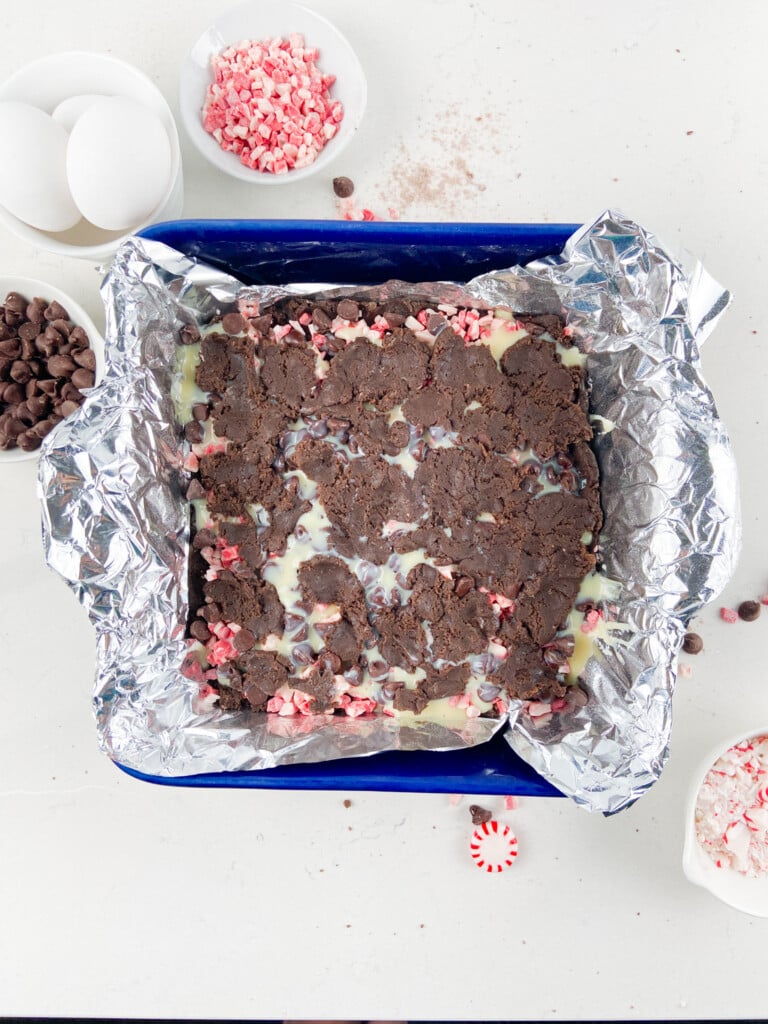 Peppermint Gooey Bars - Crazy for Crust