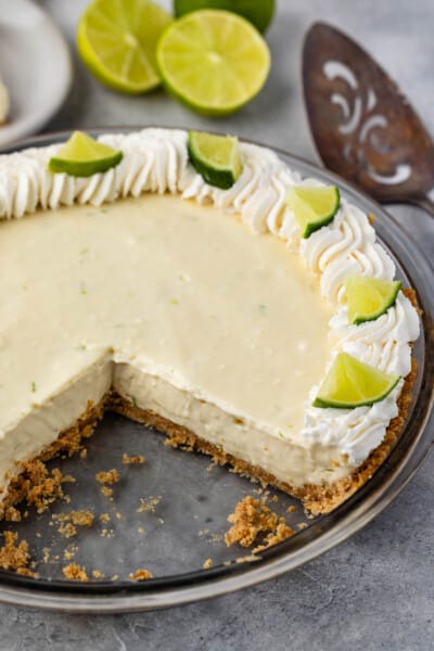 No Bake Key Lime Pie - Crazy for Crust