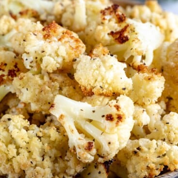 How to make Parmesan Roasted Cauliflower Recipe - Crazy for Crust