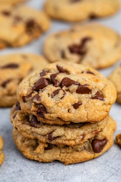 Brown Butter Chocolate Chip Cookies - Crazy for Crust