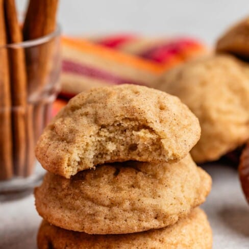 Apple Butter Snickerdoodles - Crazy for Crust